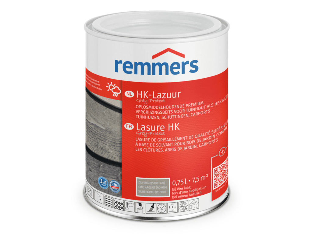 Remmers Aqua Lazuur 310 black 0,75 liter (Colorless