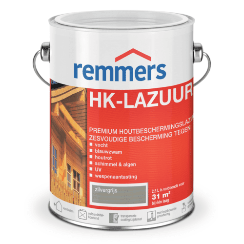 Remmers HK-Lazuur Grey Protect Zilvergrijs