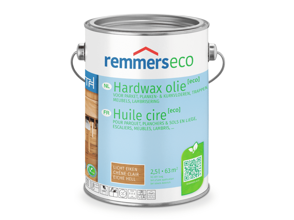 Remmers Eco Hardwax Olie (eco) Licht Eiken